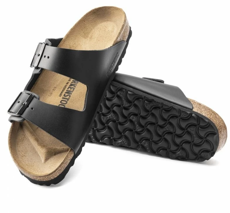 Moteriškos natūralios odos šlepetės Birkenstock Arizona NL