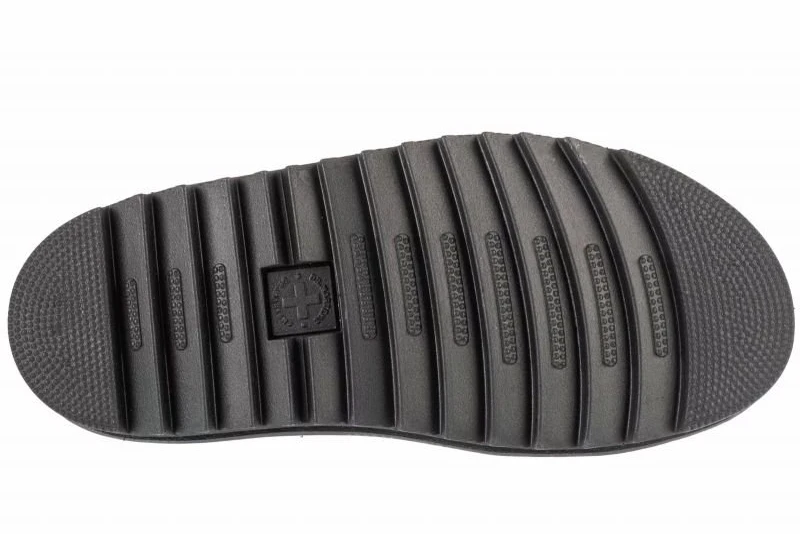 Moteriškos odinės basutės su platforma Dr. Martens Blaire, rudos