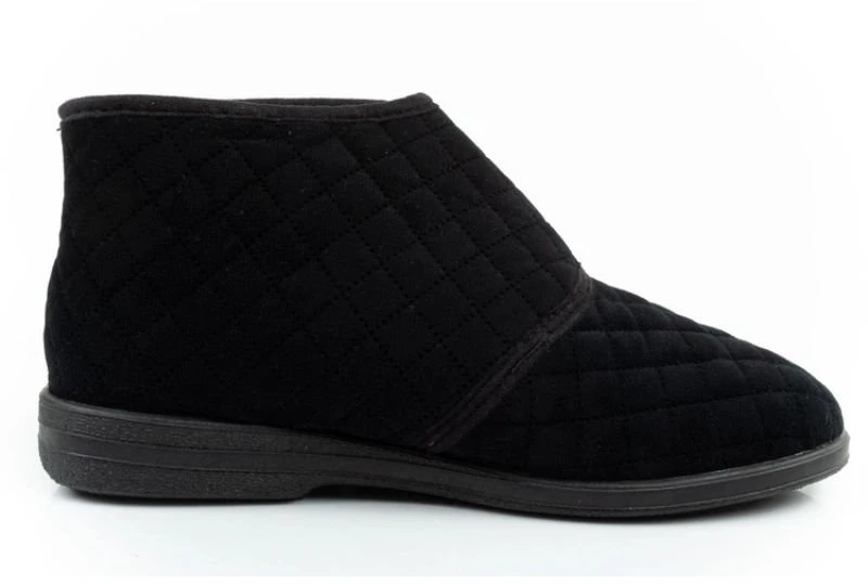 Moteriškos pašiltintos šlepetės Scholl Lili Ankle, juodos