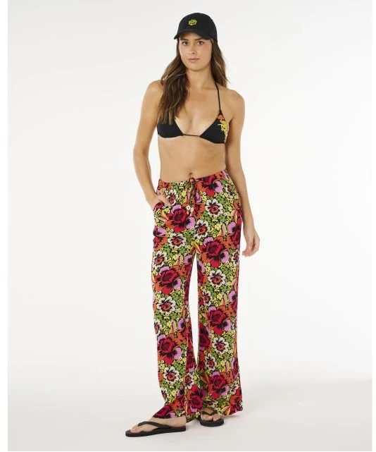 Moteriškos plačios kelnės Rip Curl Blooming, įvairiaspalvės