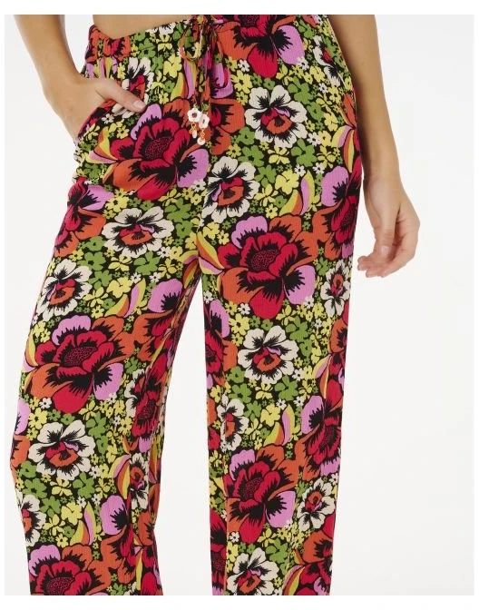 Moteriškos plačios kelnės Rip Curl Blooming, įvairiaspalvės