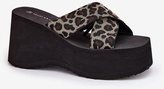 Moteriškos platforminės basutės Panther Juodas“ – elegantiškas pasirinkimas