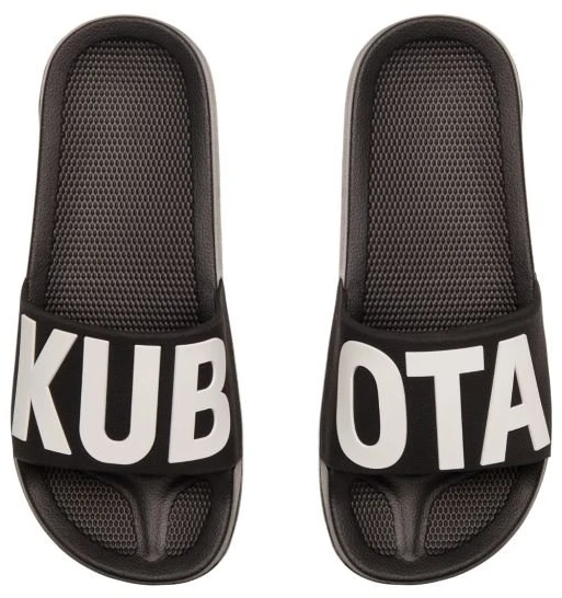 Moteriškos šlepetės baseinui Kubota Basic, juodos