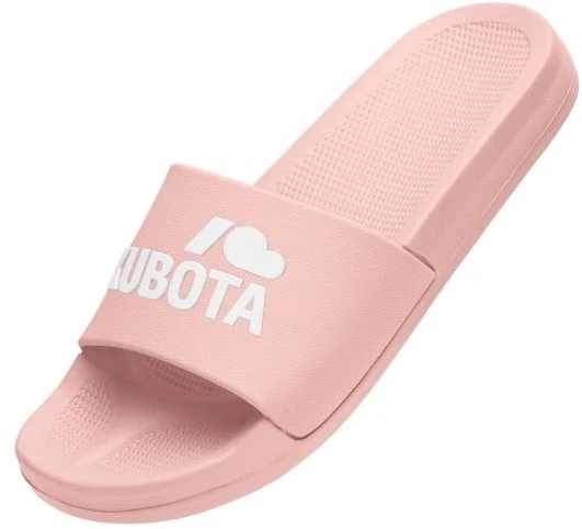 Moteriškos šlepetės baseinui Kubota Basic, pastelinės rožinės