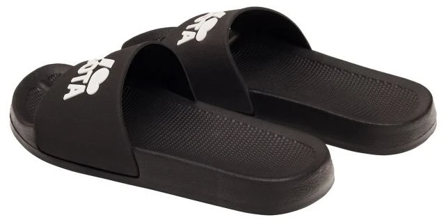 Moteriškos šlepetės baseinui su 2 cm padu Kubota Basic, juodos