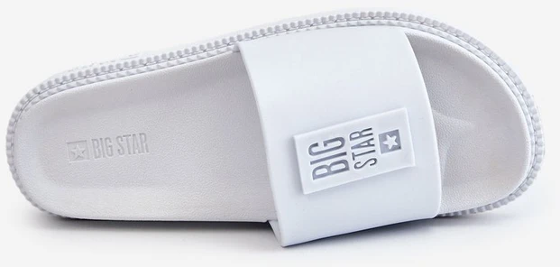 Moteriškos šlepetės Big Star Baltos