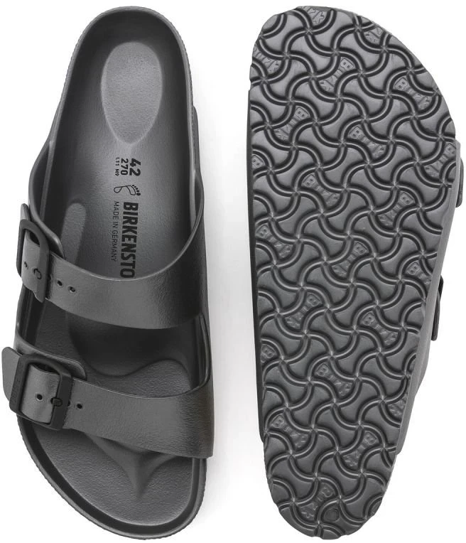 Moteriškos šlepetės Birkenstock Arizona EVA, pilkos