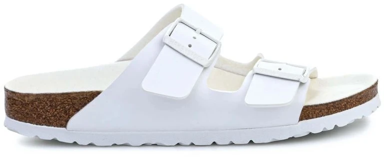 Moteriškos šlepetės Birkenstock Arizona, 1019046, baltos