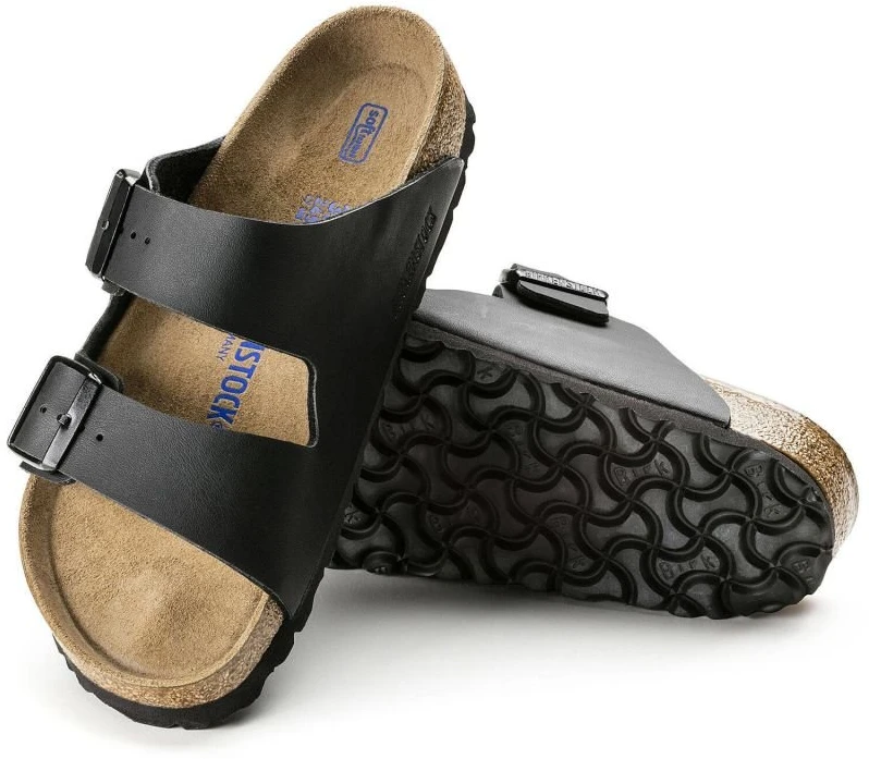 Moteriškos šlepetės Birkenstock Arizona, juodos