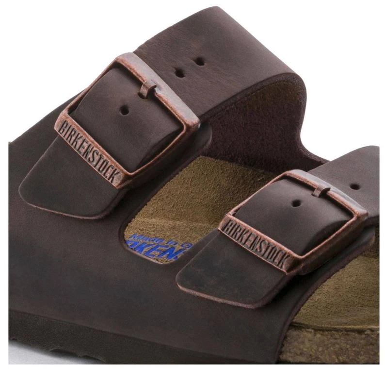 Moteriškos šlepetės Birkenstock Arizona Soft Footbed, siauros