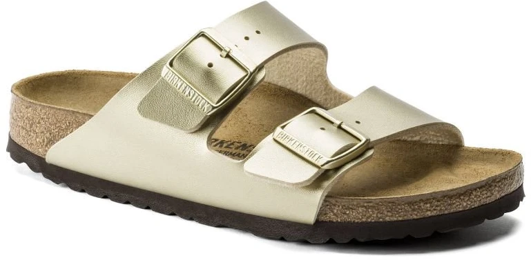 Moteriškos šlepetės Birkenstock Arizona, aukso