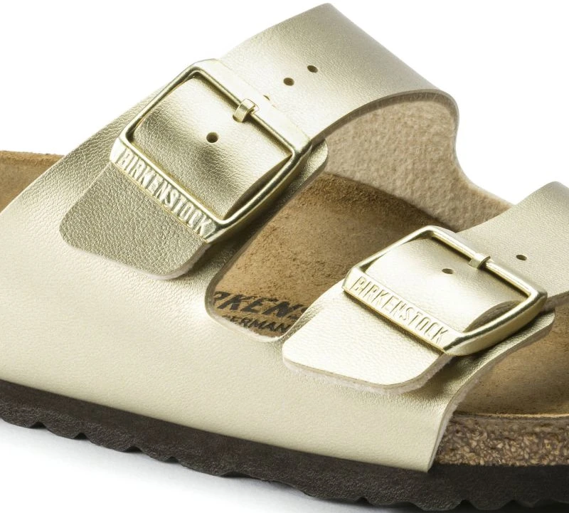 Moteriškos šlepetės Birkenstock Arizona, aukso