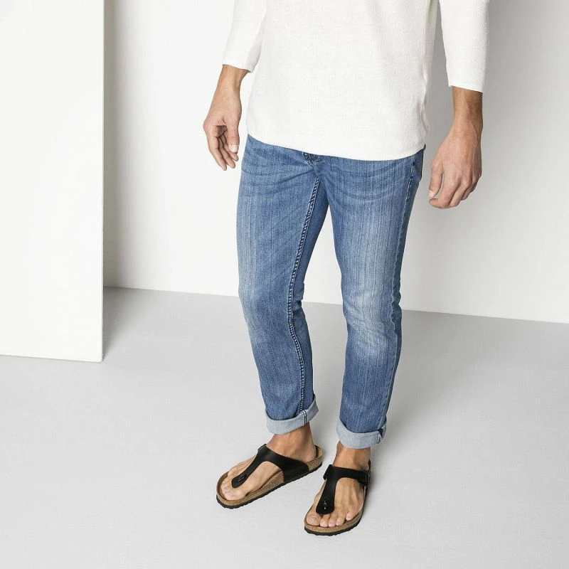 Moteriškos šlepetės Birkenstock Gizeh, juodos