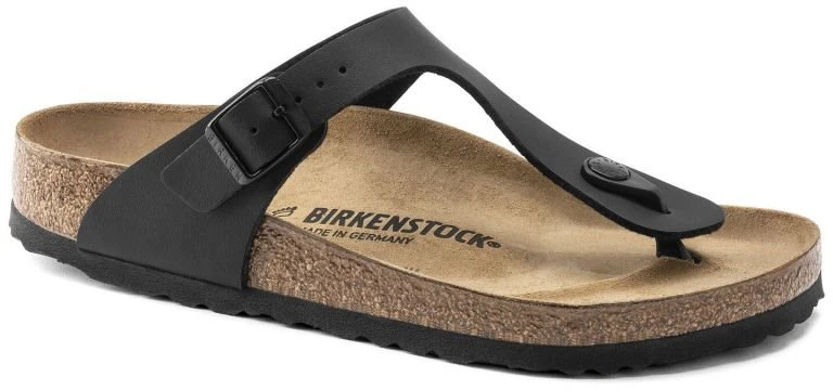 Moteriškos šlepetės Birkenstock Gizeh, juodos