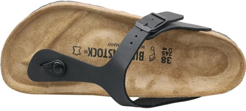 Moteriškos šlepetės Birkenstock Gizeh, juodos