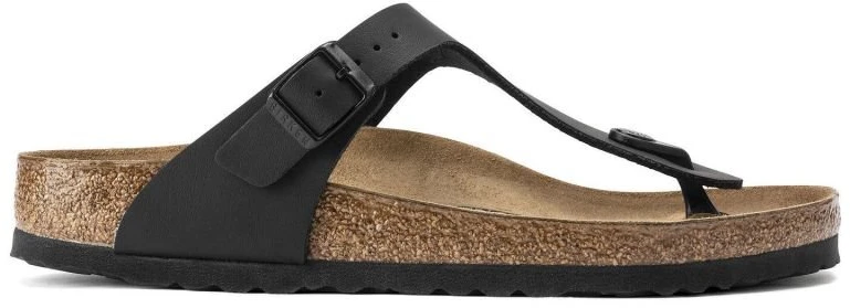 Moteriškos šlepetės Birkenstock Gizeh, juodos