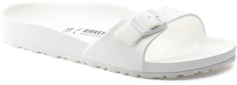 Moteriškos šlepetės Birkenstock Madrid Essentials Eva, baltos