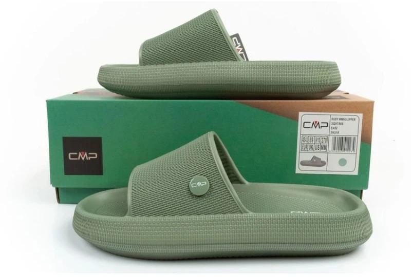 Moteriškos šlepetės CMP Ruby Slipper, žalios