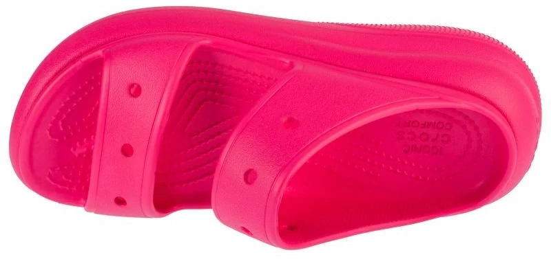 Moteriškos šlepetės Crocs Classic Crush, rožinės