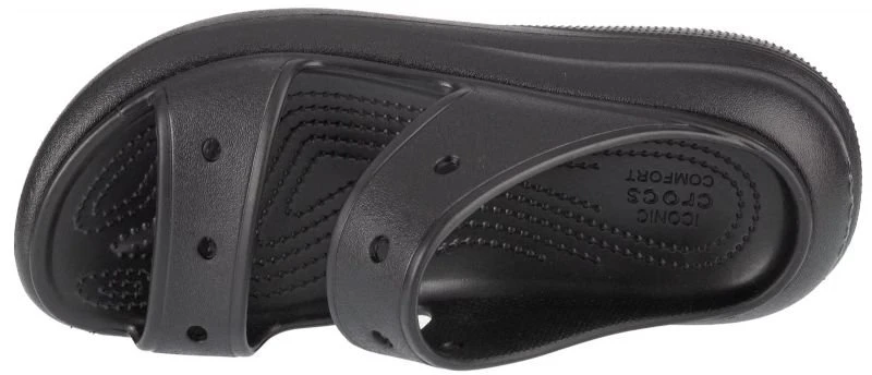 Moteriškos šlepetės Crocs Classic Crush, juodos