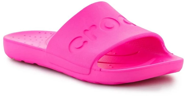 Moteriškos šlepetės Crocs Slide, rožinės
