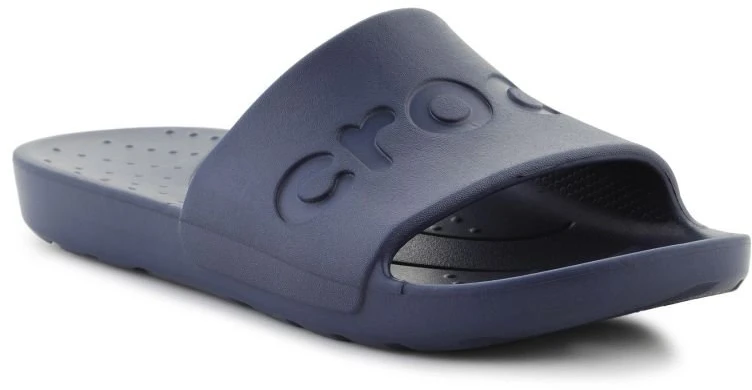 Moteriškos šlepetės Crocs Slide, tamsiai mėlynos