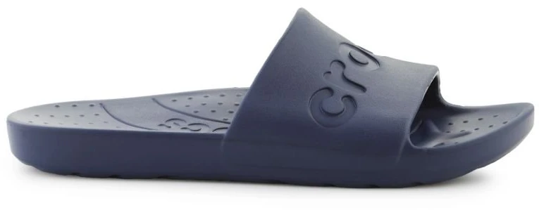 Moteriškos šlepetės Crocs Slide, tamsiai mėlynos