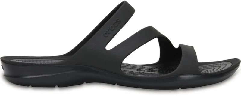Moteriškos šlepetės Crocs Swiftwater Sandal, juodos