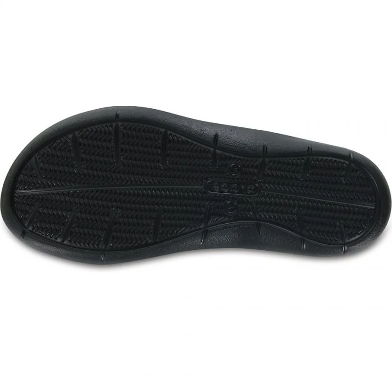 Moteriškos šlepetės Crocs Swiftwater Sandal, juodos