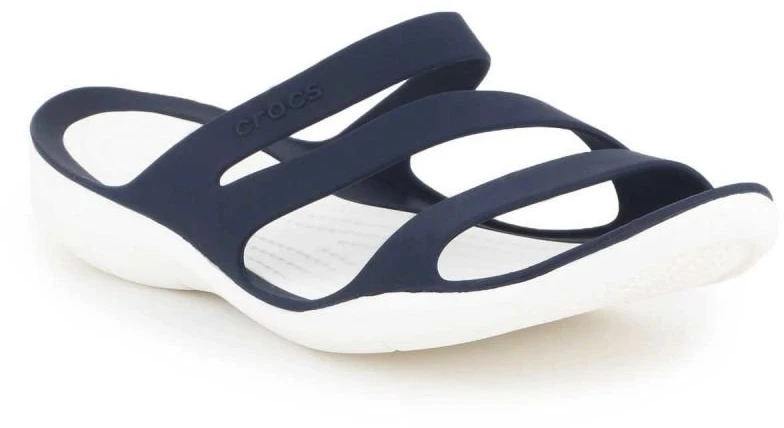 Moteriškos šlepetės Crocs Swiftwater Sandal, tamsiai mėlynos