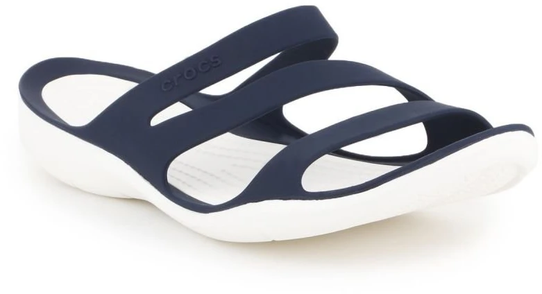 Moteriškos šlepetės Crocs Swiftwater Sandal, tamsiai mėlynos