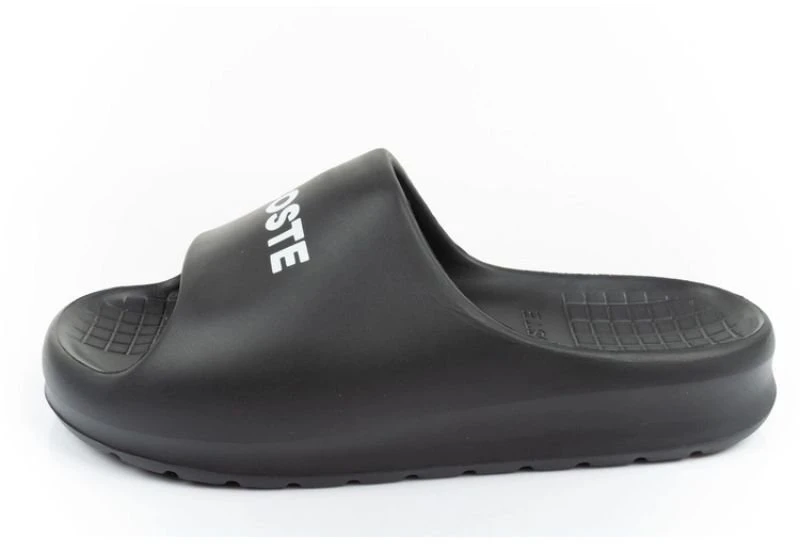 Moteriškos šlepetės Lacoste Serve Slide, juodos