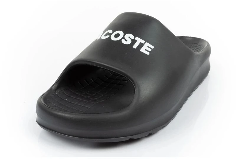Moteriškos šlepetės Lacoste Serve Slide, juodos
