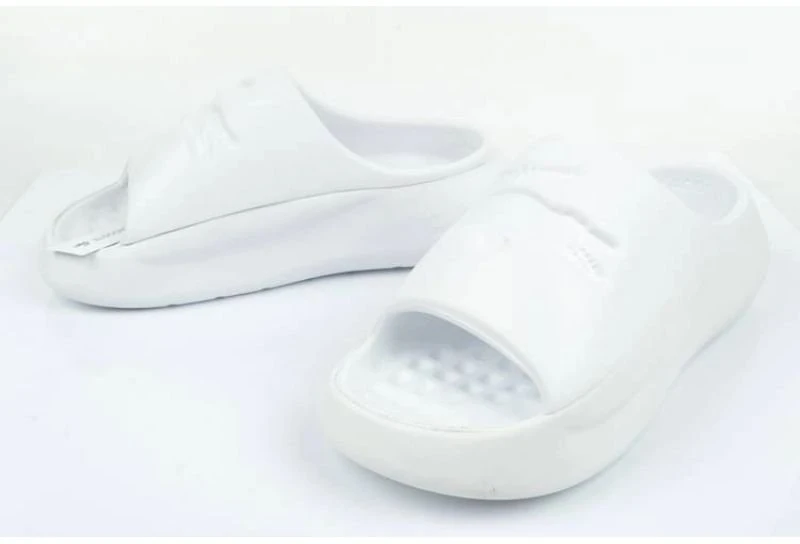 Moteriškos šlepetės Lacoste Serve Slide, baltos