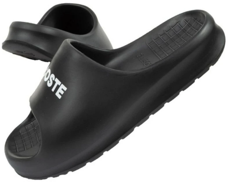 Moteriškos šlepetės Lacoste Serve Slide, juodos