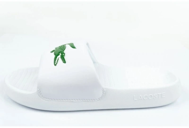 Moteriškos šlepetės Lacoste Serve Slide 02082, baltos