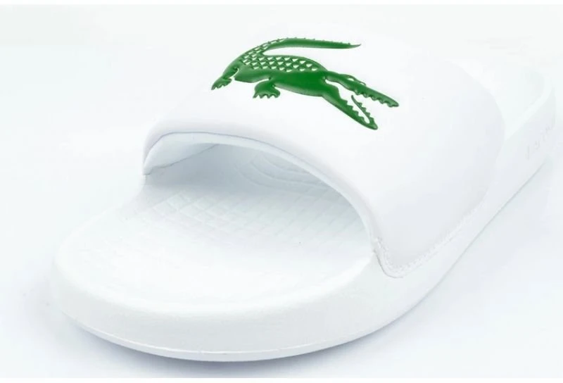 Moteriškos šlepetės Lacoste Serve Slide 02082, baltos
