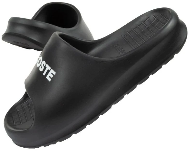 Moteriškos šlepetės Lacoste Serve Slide, juodos