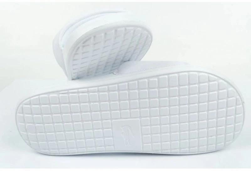 Moteriškos šlepetės Lacoste Serve Slide 02082, baltos