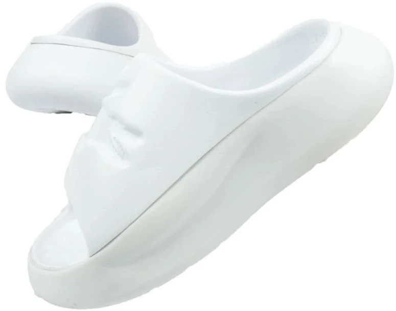 Moteriškos šlepetės Lacoste Serve Slide, baltos