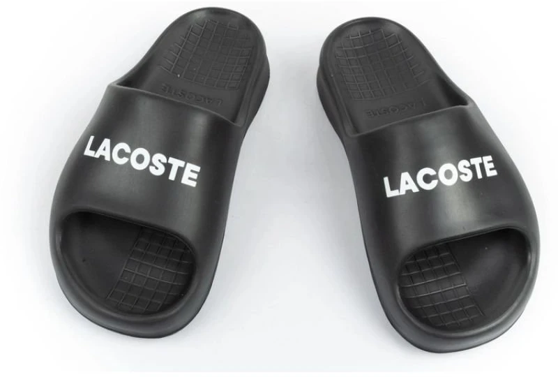 Moteriškos šlepetės Lacoste Serve Slide, juodos