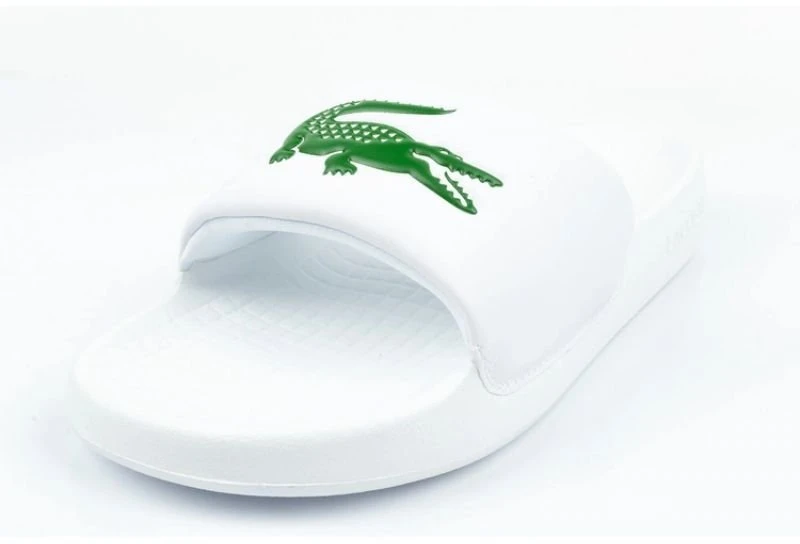 Moteriškos šlepetės Lacoste Serve Slide 02082, baltos