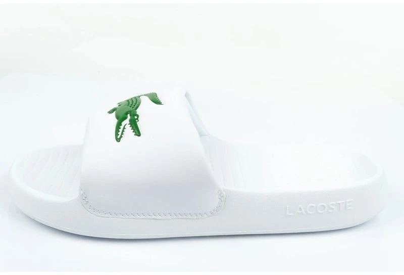 Moteriškos šlepetės Lacoste Serve Slide 02082, baltos