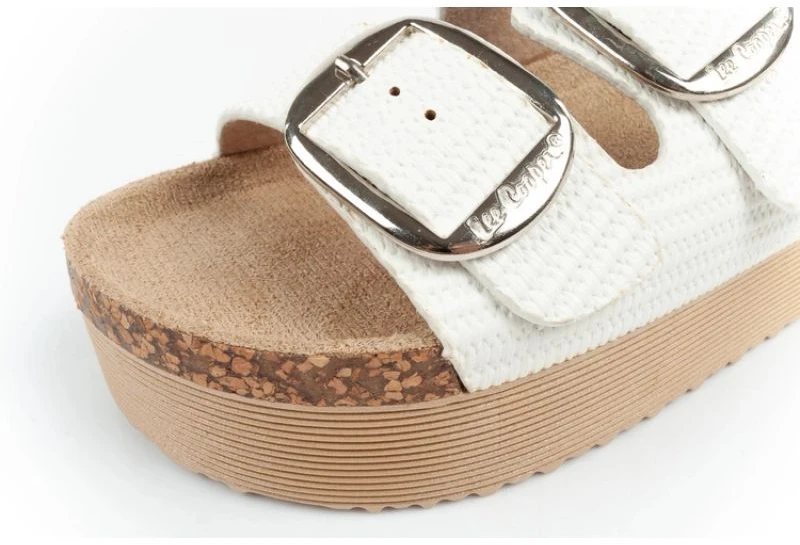Moteriškos šlepetės Lee Cooper, baltos