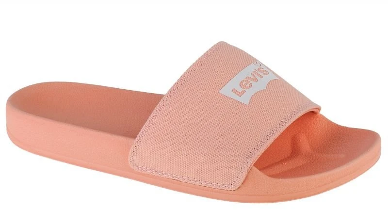 Moteriškos šlepetės Levi's June Babytab, rožinės