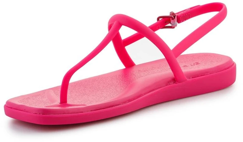 Moteriškos šlepetės per pirštą Crocs Miami Thong Flip, rožinės