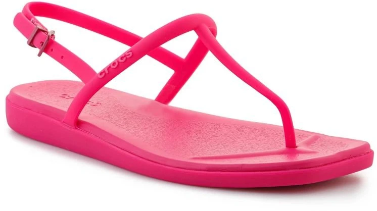 Moteriškos šlepetės per pirštą Crocs Miami Thong Flip, rožinės