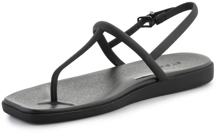 Moteriškos šlepetės per pirštą Crocs Miami, juodos