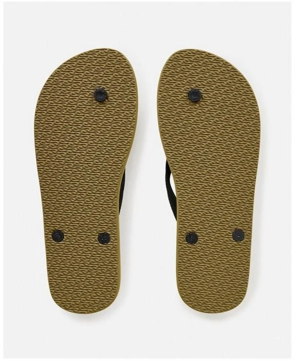 Moteriškos šlepetės per pirštą Rip Curl Brand Logo Bloom, alyvuogių
