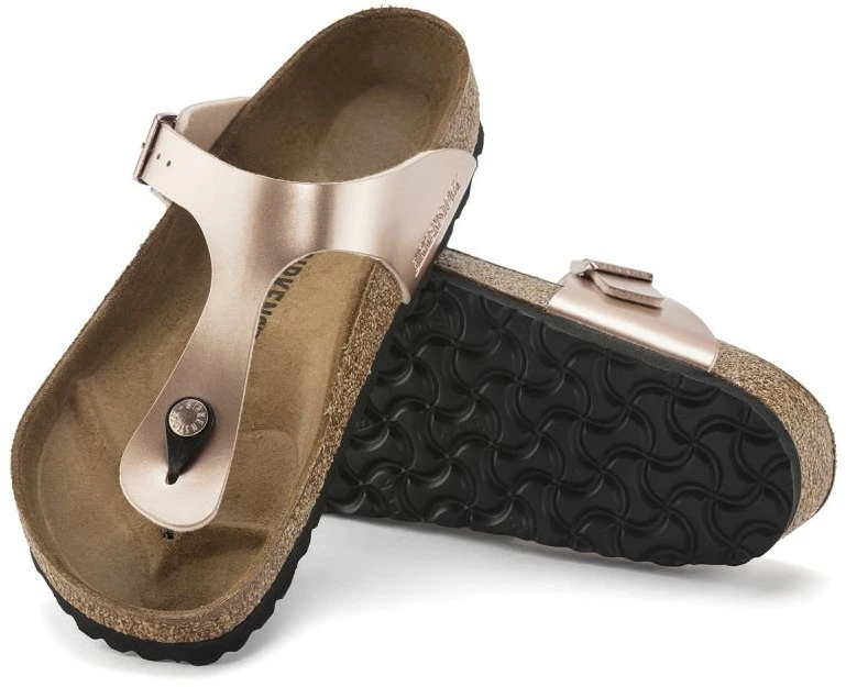 Moteriškos šlepetės per pirštą su sagtimi Birkenstock Gizeh
